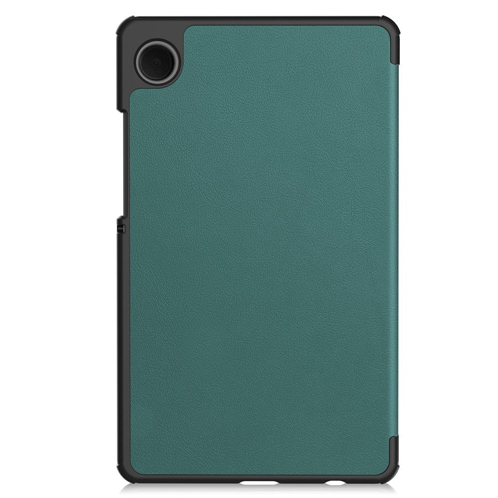 Samsung Galaxy Tab A11 EIDERWOOD Læder Cover m. Ståfunktion - Grøn