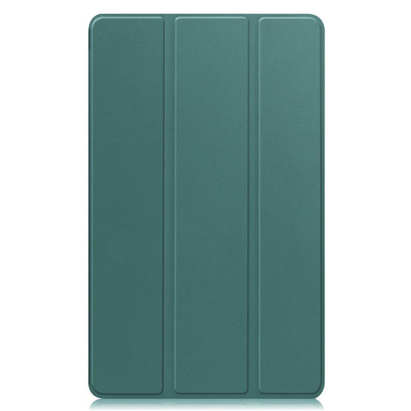 Samsung Galaxy Tab A11 EIDERWOOD Læder Cover m. Ståfunktion - Grøn