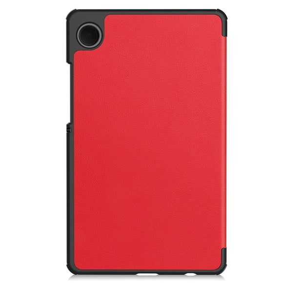 Samsung Galaxy Tab A11 EIDERWOOD Læder Cover m. Ståfunktion - Rød