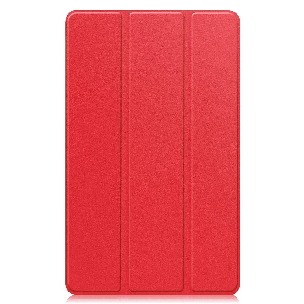 Samsung Galaxy Tab A11 EIDERWOOD Læder Cover m. Ståfunktion - Rød
