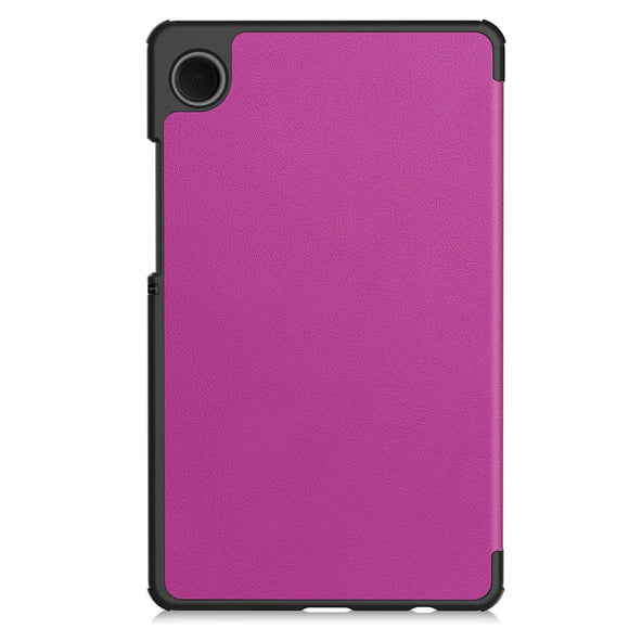 Samsung Galaxy Tab A11 EIDERWOOD Læder Cover m. Ståfunktion - Lilla
