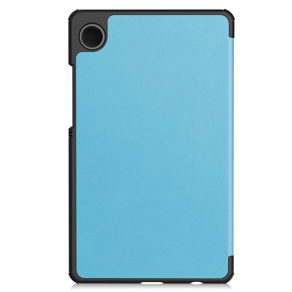 Samsung Galaxy Tab A11 EIDERWOOD Læder Cover m. Ståfunktion - Lyseblå