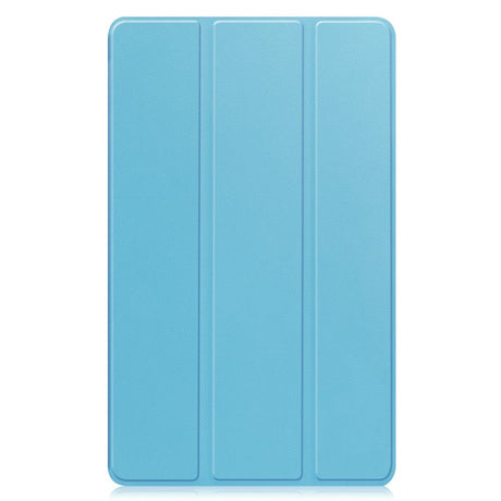 Samsung Galaxy Tab A11 EIDERWOOD Læder Cover m. Ståfunktion - Lyseblå