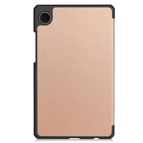 Samsung Galaxy Tab A11 EIDERWOOD Læder Cover m. Ståfunktion - Rose Gold