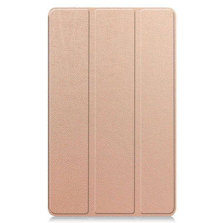 Samsung Galaxy Tab A11 EIDERWOOD Læder Cover m. Ståfunktion - Rose Gold