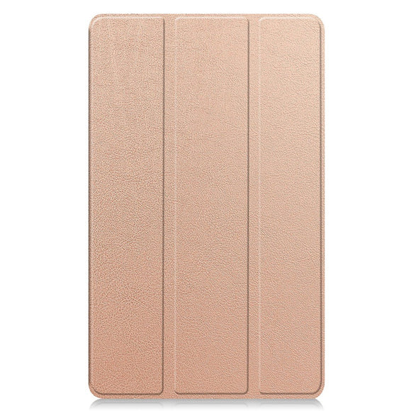 Samsung Galaxy Tab A11 EIDERWOOD Læder Cover m. Ståfunktion - Rose Gold