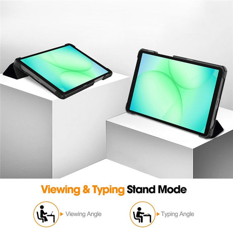EIDERWOOD Samsung Galaxy Tab A11 Kunstlæder Flip Cover m. Motiv - "Don't Touch Me"
