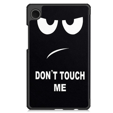 EIDERWOOD Samsung Galaxy Tab A11 Kunstlæder Flip Cover m. Motiv - "Don't Touch Me"