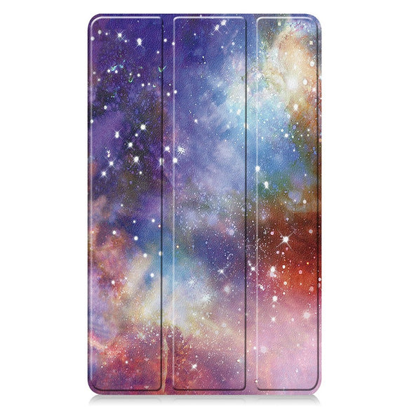 EIDERWOOD Samsung Galaxy Tab A11 Kunstlæder Flip Cover m. Motiv - Galakse