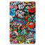 EIDERWOOD Samsung Galaxy Tab A11 Kunstlæder Flip Cover m. Motiv - Graffiti