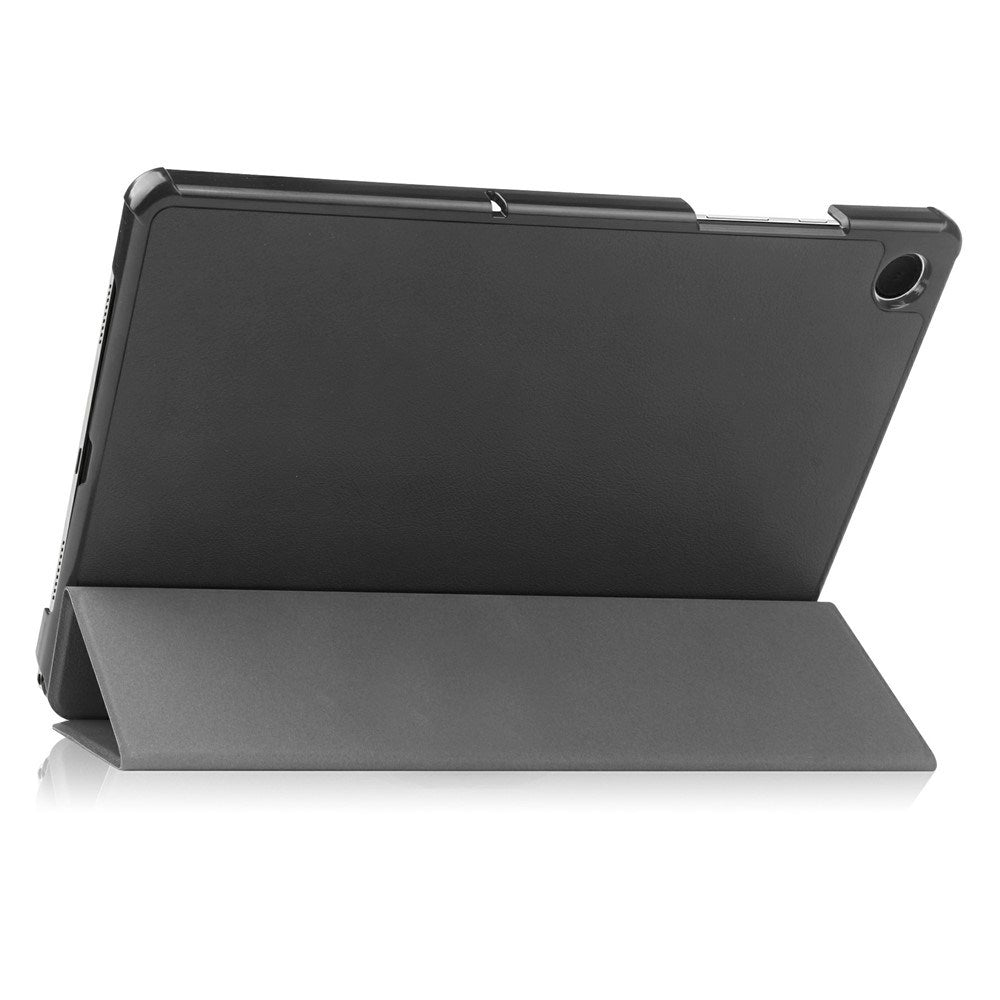Samsung Galaxy Tab A11+ (Plus) EIDERWOOD Kunstlæder Flip Cover m. Ståfunktion - Sort