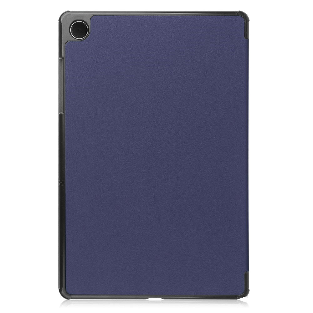 Samsung Galaxy Tab A11+ (Plus) EIDERWOOD Kunstlæder Flip Cover m. Ståfunktion - Mørkeblå