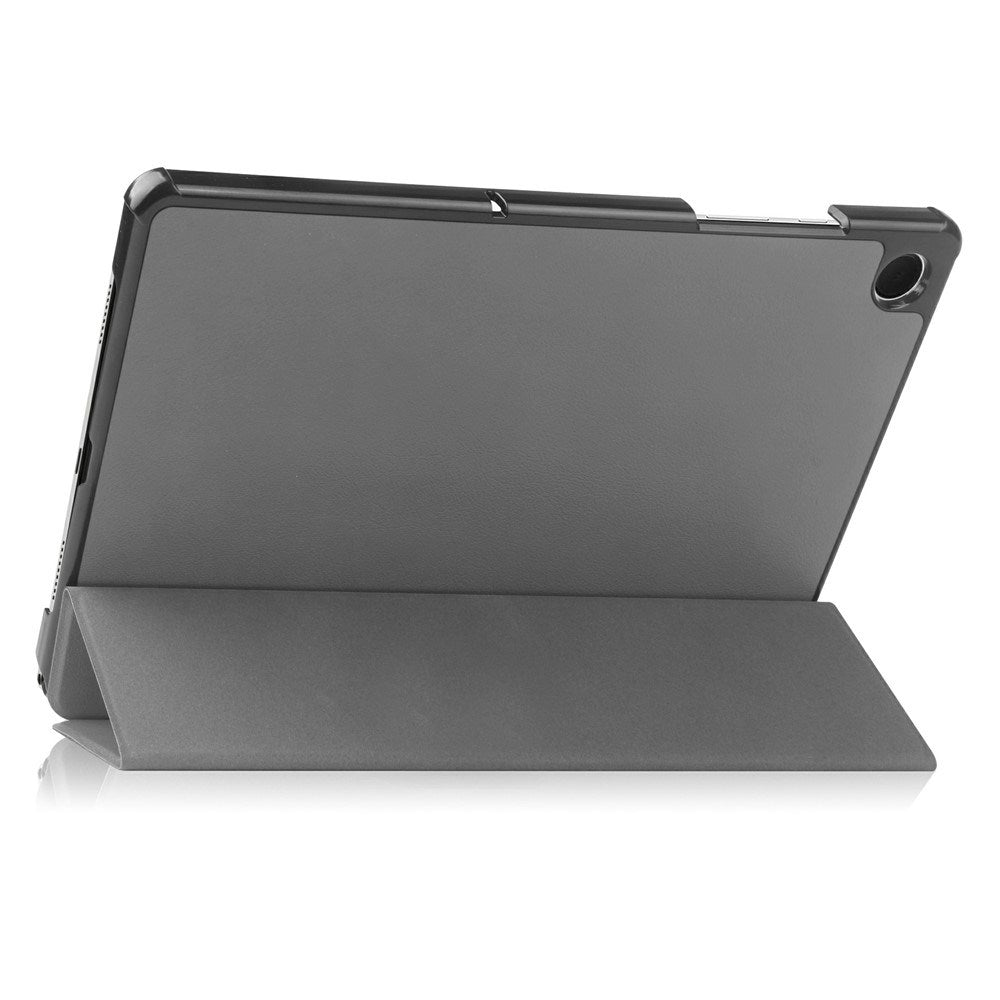 Samsung Galaxy Tab A11+ (Plus) EIDERWOOD Kunstlæder Flip Cover m. Ståfunktion - Grå