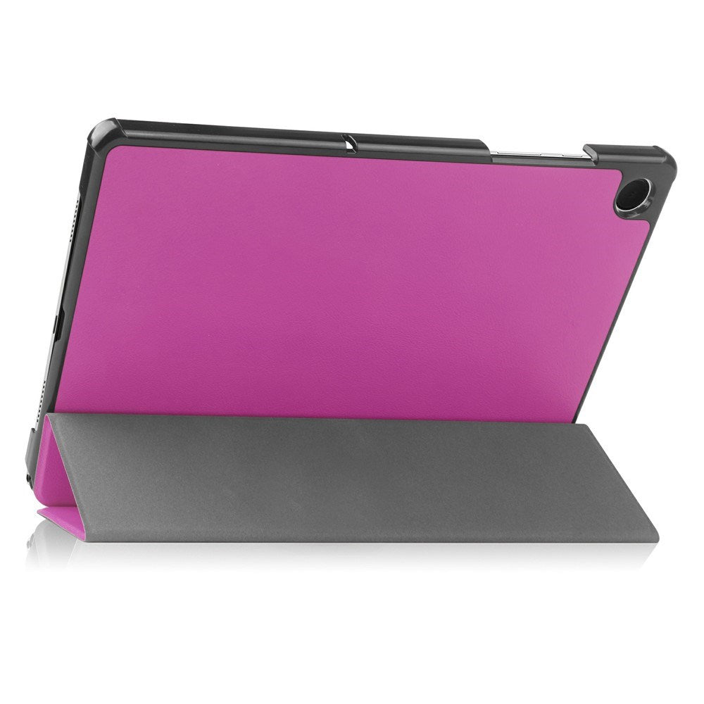 Samsung Galaxy Tab A11+ (Plus) EIDERWOOD Kunstlæder Flip Cover m. Ståfunktion - Lilla