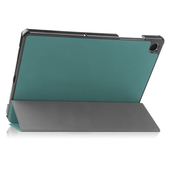 Samsung Galaxy Tab A11+ (Plus) EIDERWOOD Kunstlæder Flip Cover m. Ståfunktion - Grøn