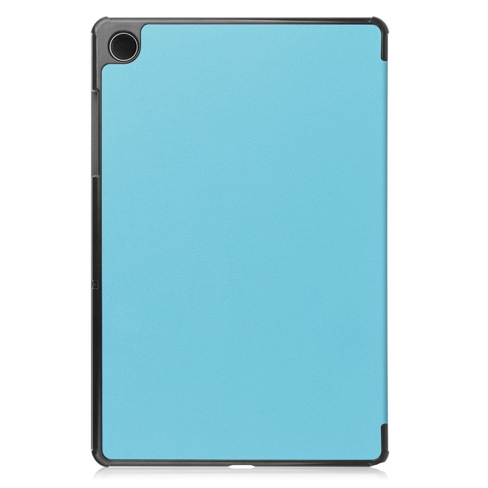 Samsung Galaxy Tab A11+ (Plus) EIDERWOOD Kunstlæder Flip Cover m. Ståfunktion - Lyseblå