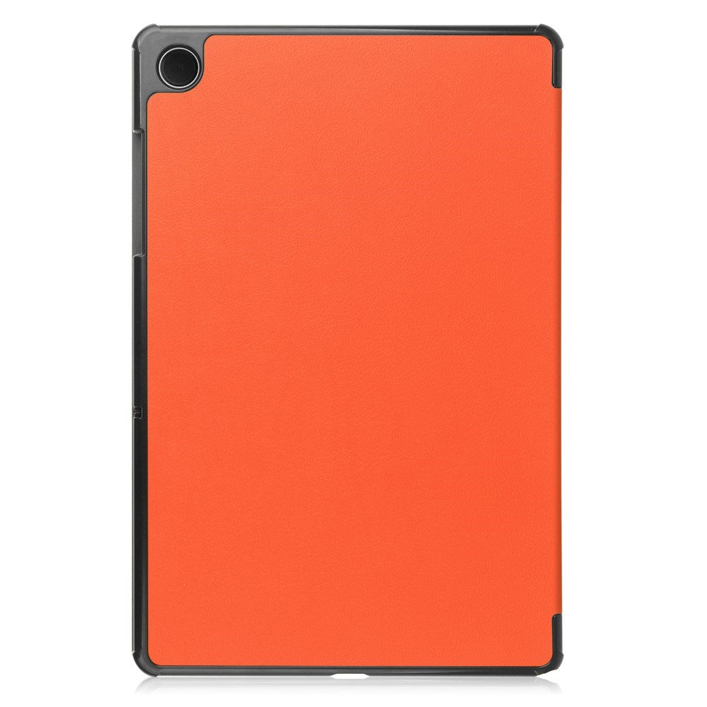 Samsung Galaxy Tab A11+ (Plus) EIDERWOOD Kunstlæder Flip Cover m. Ståfunktion - Orange