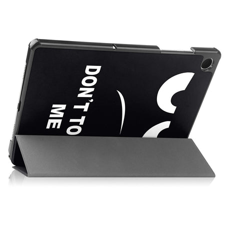 Samsung Galaxy Tab A11+ (Plus) EIDERWOOD Kunstlæder Flip Cover m. Motiv - "Don't Touch Me"