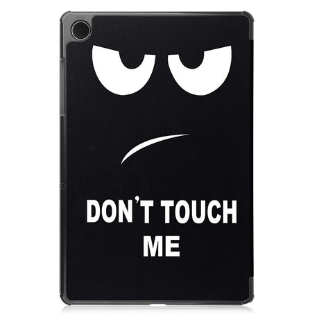 Samsung Galaxy Tab A11+ (Plus) EIDERWOOD Kunstlæder Flip Cover m. Motiv - "Don't Touch Me"