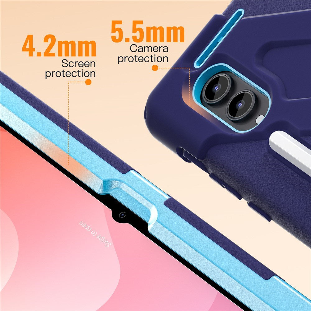 Samsung Galaxy Tab S12 Ultra / S11 Ultra EIDERWOOD Håndværker Cover m. Kickstand - Blå