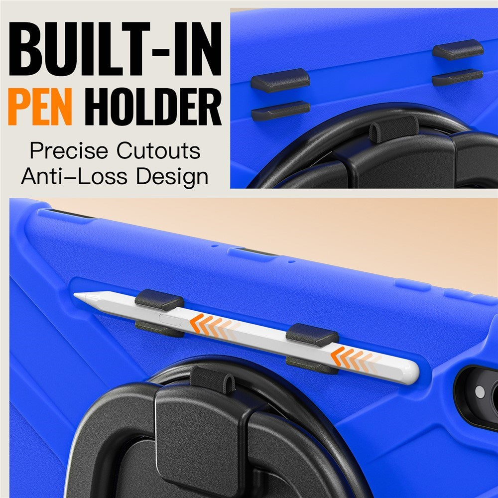 Samsung Galaxy Tab S12 Ultra / S11 Ultra EIDERWOOD Håndværker Cover m. Kickstand - Blå / Sort