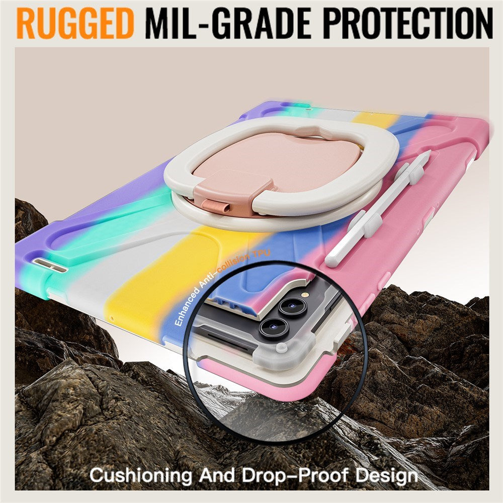 Samsung Galaxy Tab S12 Ultra / S11 Ultra EIDERWOOD Håndværker Cover m. Kickstand - Multi