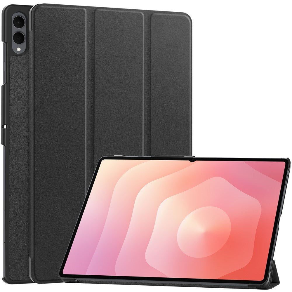Samsung Galaxy Tab S11 Ultra EIDERWOOD Læder Cover m. Ståfunktion - Sort