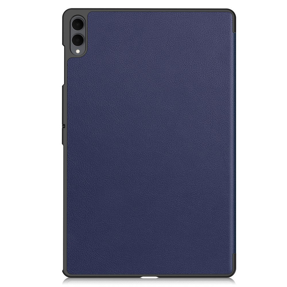 Samsung Galaxy Tab S11 Ultra EIDERWOOD Læder Cover m. Ståfunktion - Blå