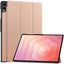 Samsung Galaxy Tab S11 Ultra EIDERWOOD Læder Cover m. Ståfunktion - Rose Gold