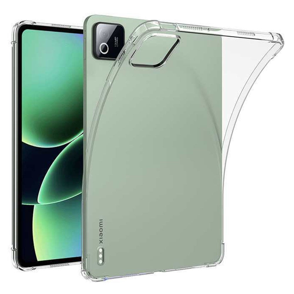 Xiaomi Pad 8 / 8 Pro EIDERWOOD Fleksibelt Plast Cover m. Forstærkede Hjørner - Gennemsigtig