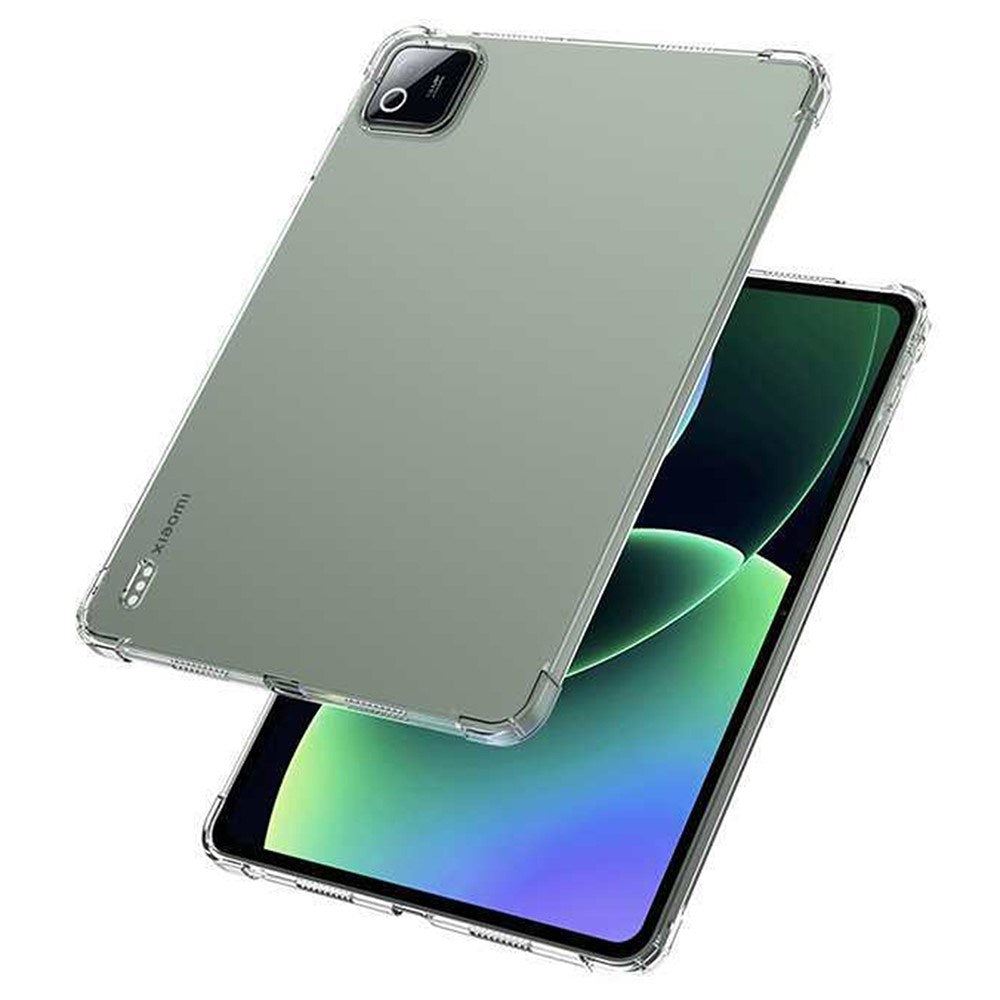 Xiaomi Pad 8 / 8 Pro EIDERWOOD Fleksibelt Plast Cover m. Forstærkede Hjørner - Gennemsigtig