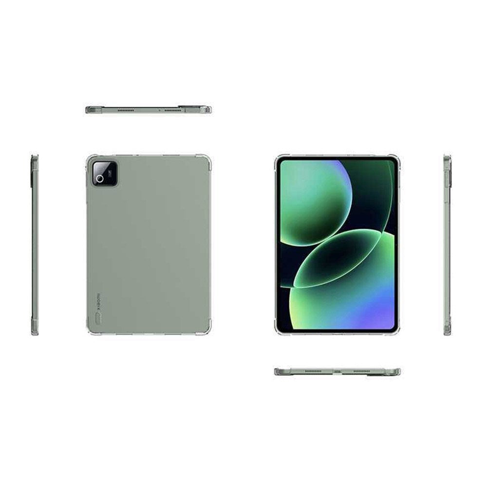 Xiaomi Pad 8 / 8 Pro EIDERWOOD Fleksibelt Plast Cover m. Forstærkede Hjørner - Gennemsigtig