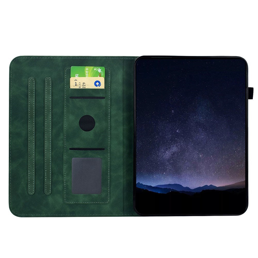 Lenovo Idea Tab Pro / Tab P12 Pro EIDERWOOD Flipcover m. Blomstertryk - Grøn