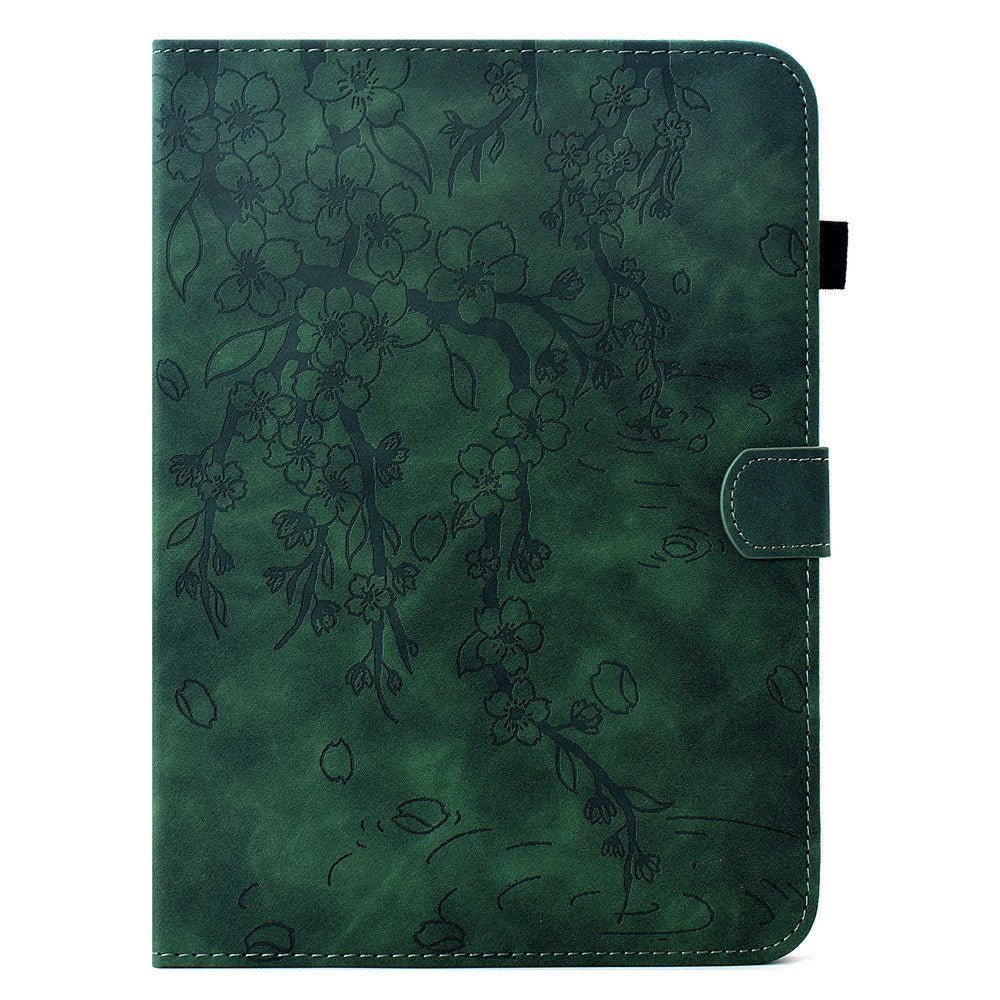 Lenovo Idea Tab Pro / Tab P12 Pro EIDERWOOD Flipcover m. Blomstertryk - Grøn