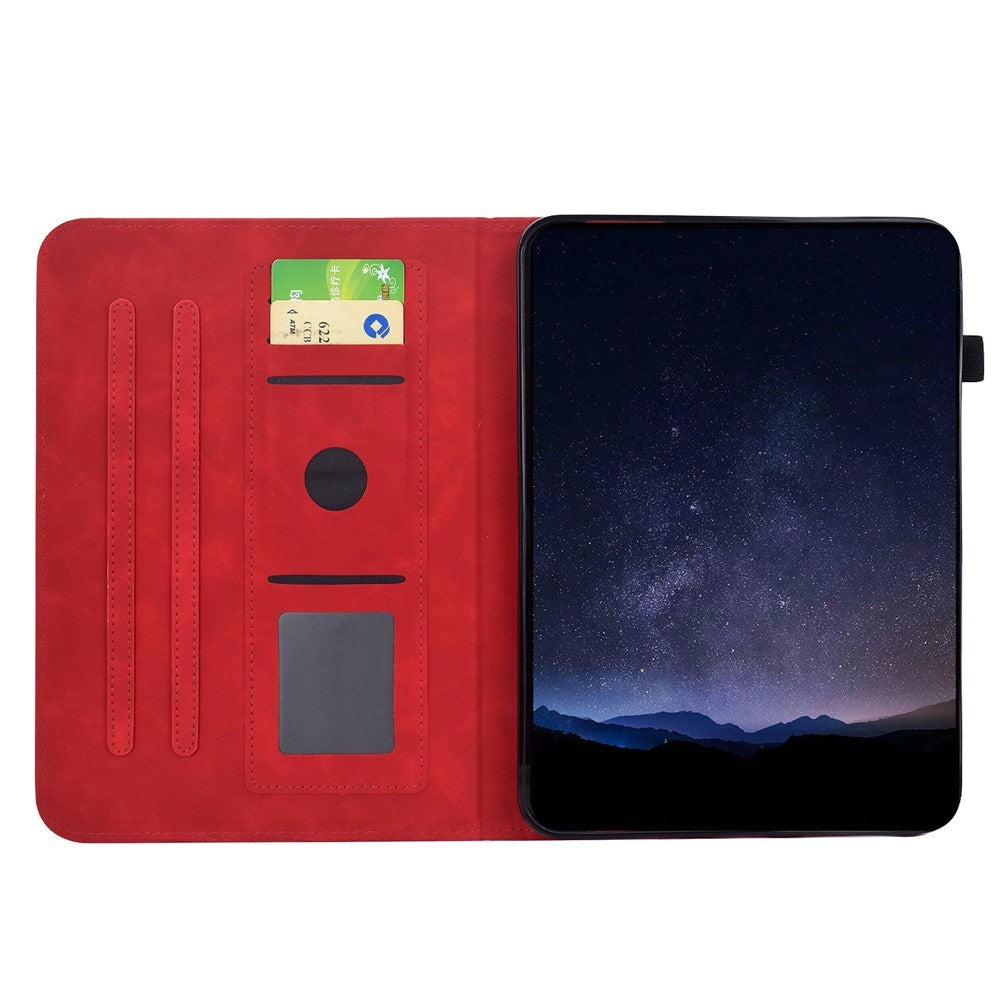 Lenovo Idea Tab Pro / Tab P12 Pro EIDERWOOD Flipcover m. Blomstertryk - Rød