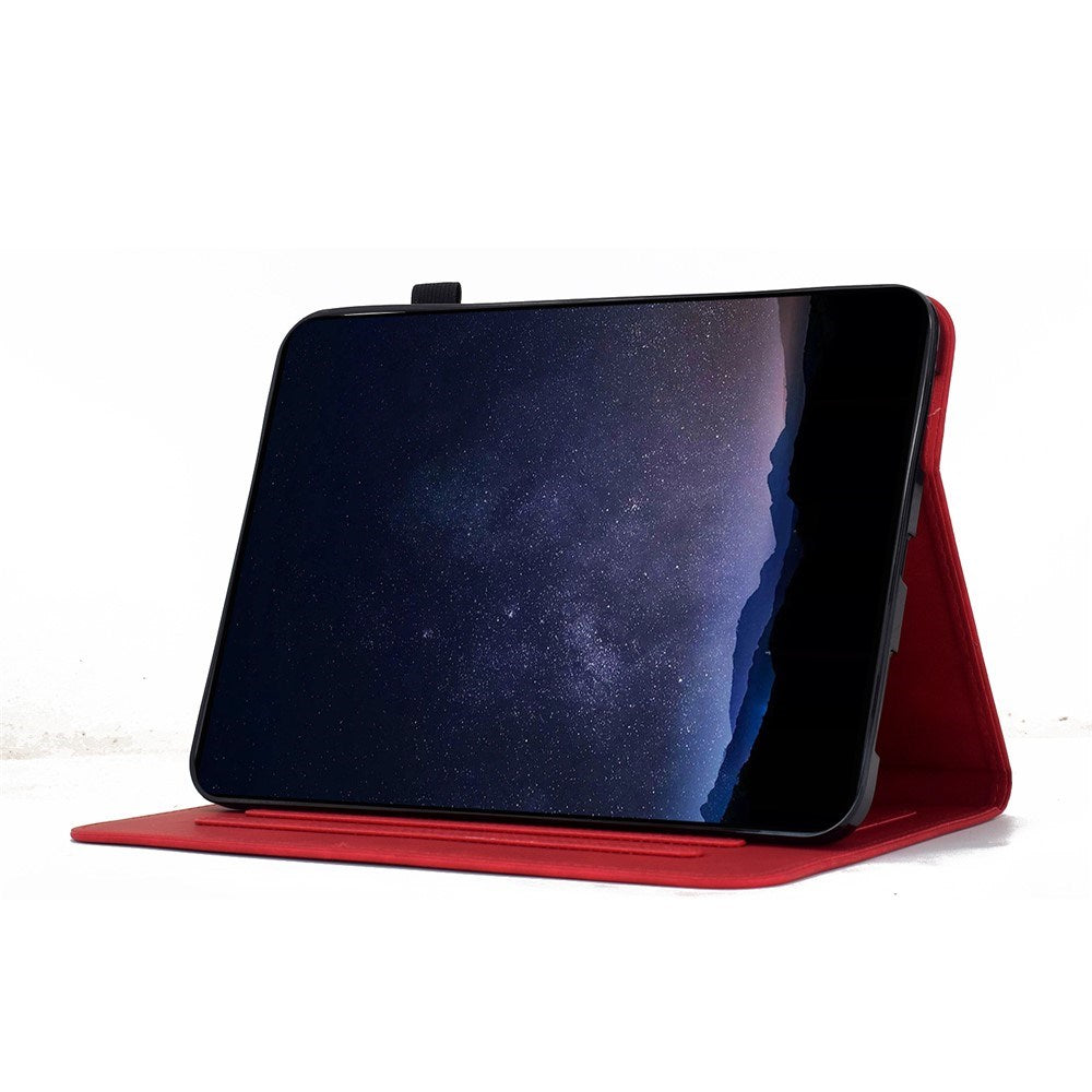Lenovo Idea Tab Pro / Tab P12 Pro EIDERWOOD Flipcover m. Blomstertryk - Rød