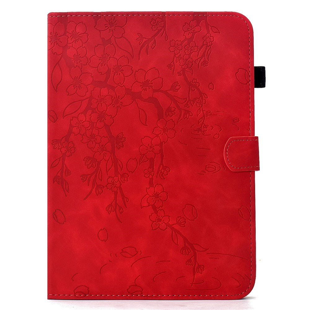 Lenovo Idea Tab Pro / Tab P12 Pro EIDERWOOD Flipcover m. Blomstertryk - Rød