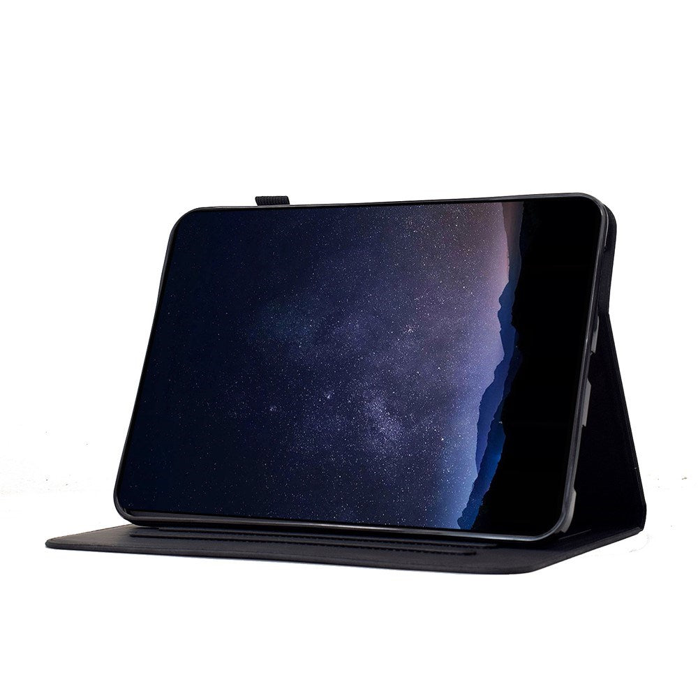 Lenovo Idea Tab Pro / Tab P12 Pro EIDERWOOD Flipcover m. Blomstertryk - Sort