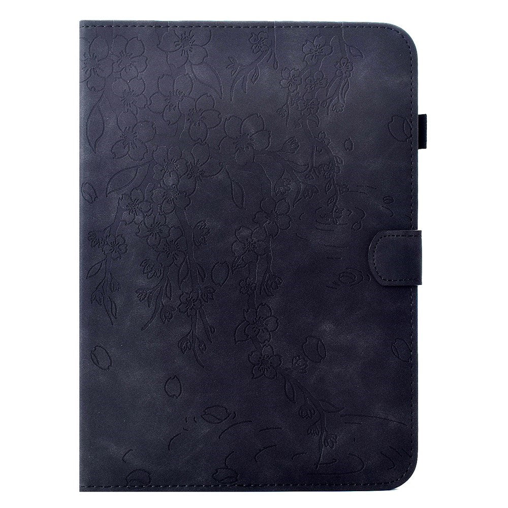 Lenovo Idea Tab Pro / Tab P12 Pro EIDERWOOD Flipcover m. Blomstertryk - Sort