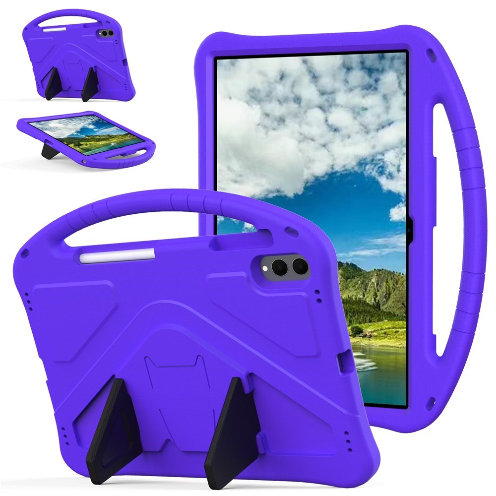 Samsung Galaxy Tab S11 Ultra EIDERWOOD Børne Cover m. Ståfunktion - Lilla