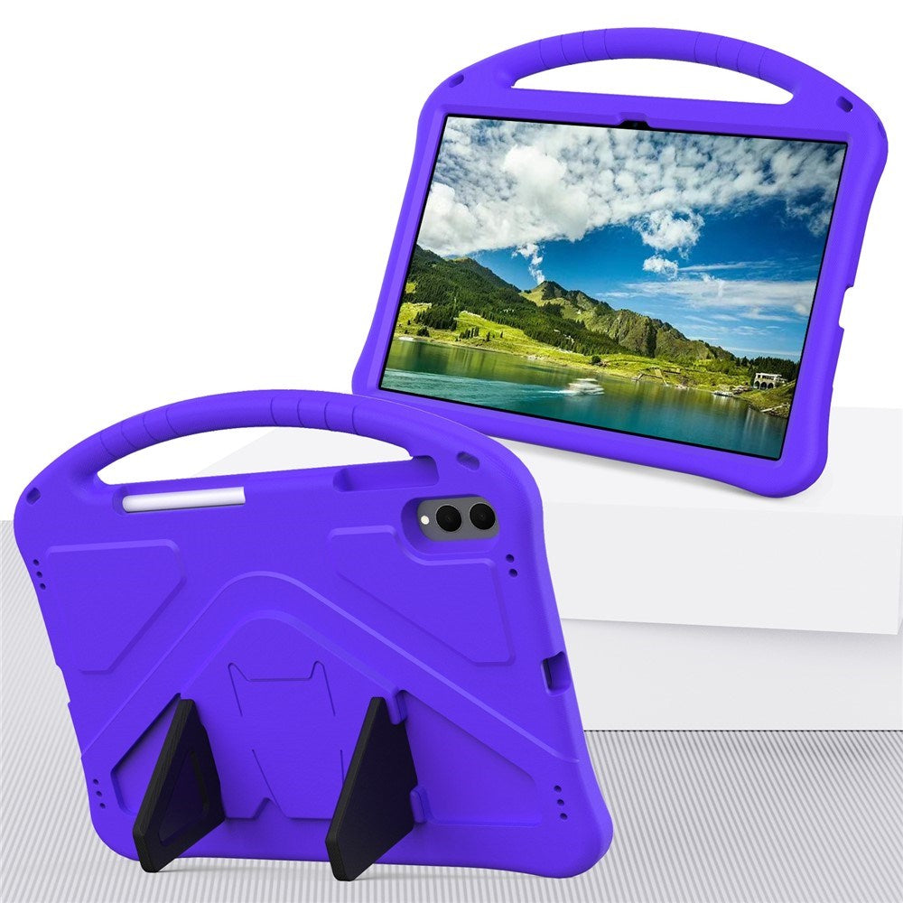 Samsung Galaxy Tab S11 Ultra EIDERWOOD Børne Cover m. Ståfunktion - Lilla