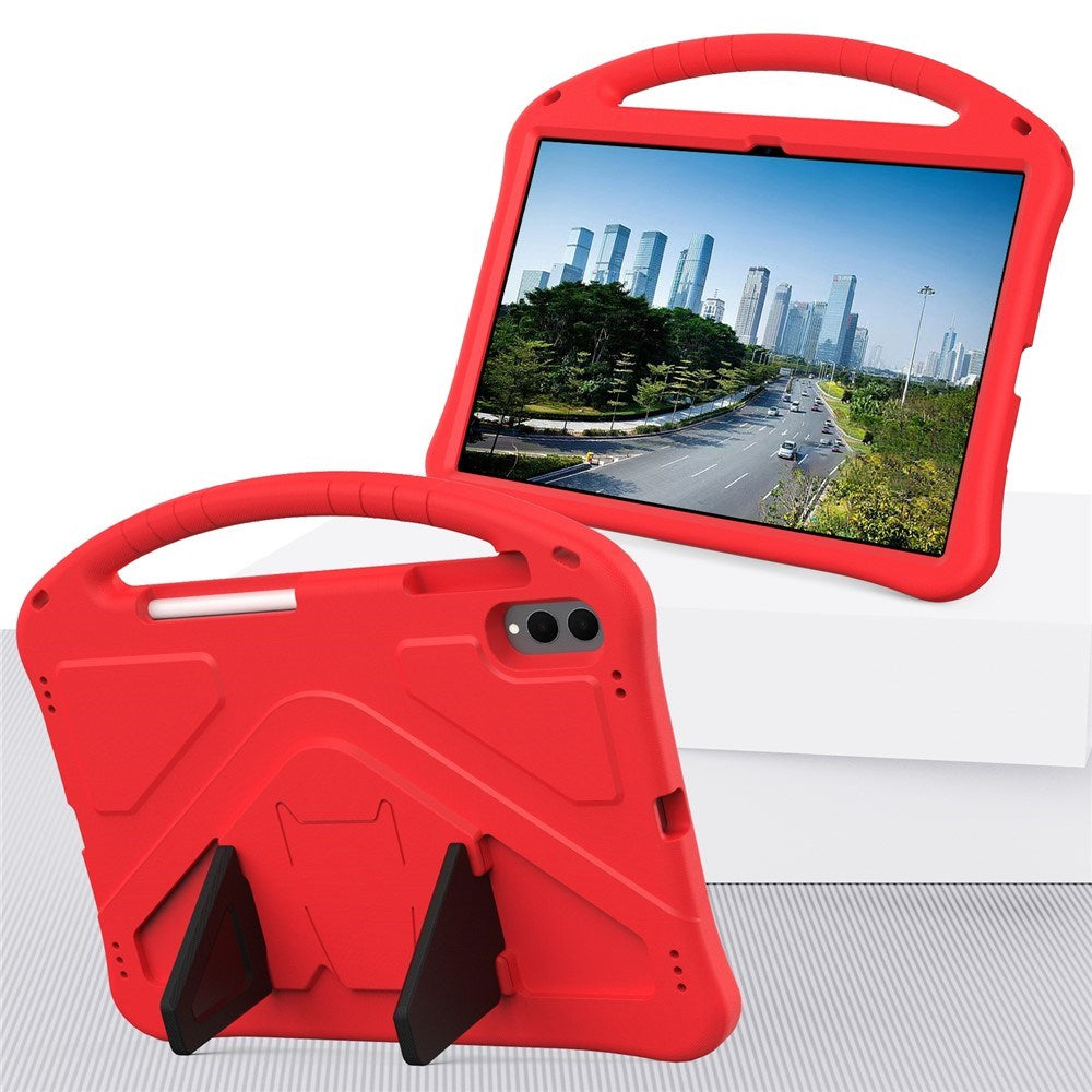 Samsung Galaxy Tab S11 Ultra EIDERWOOD Børne Cover m. Ståfunktion - Rød