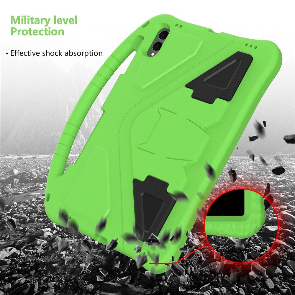 Samsung Galaxy Tab S11 Ultra EIDERWOOD Børne Cover m. Ståfunktion - Grøn