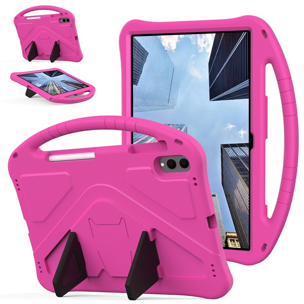 Samsung Galaxy Tab S11 Ultra EIDERWOOD Børne Cover m. Ståfunktion - Lyserød