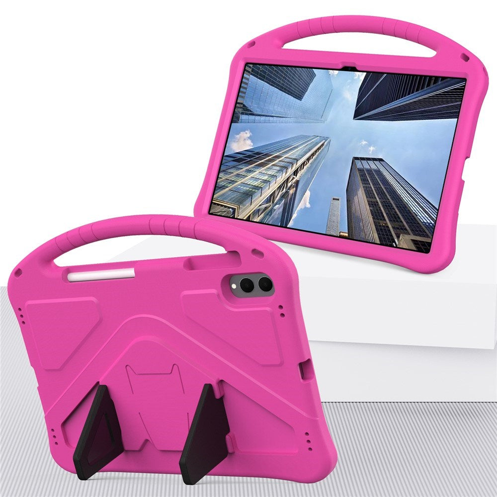 Samsung Galaxy Tab S11 Ultra EIDERWOOD Børne Cover m. Ståfunktion - Lyserød