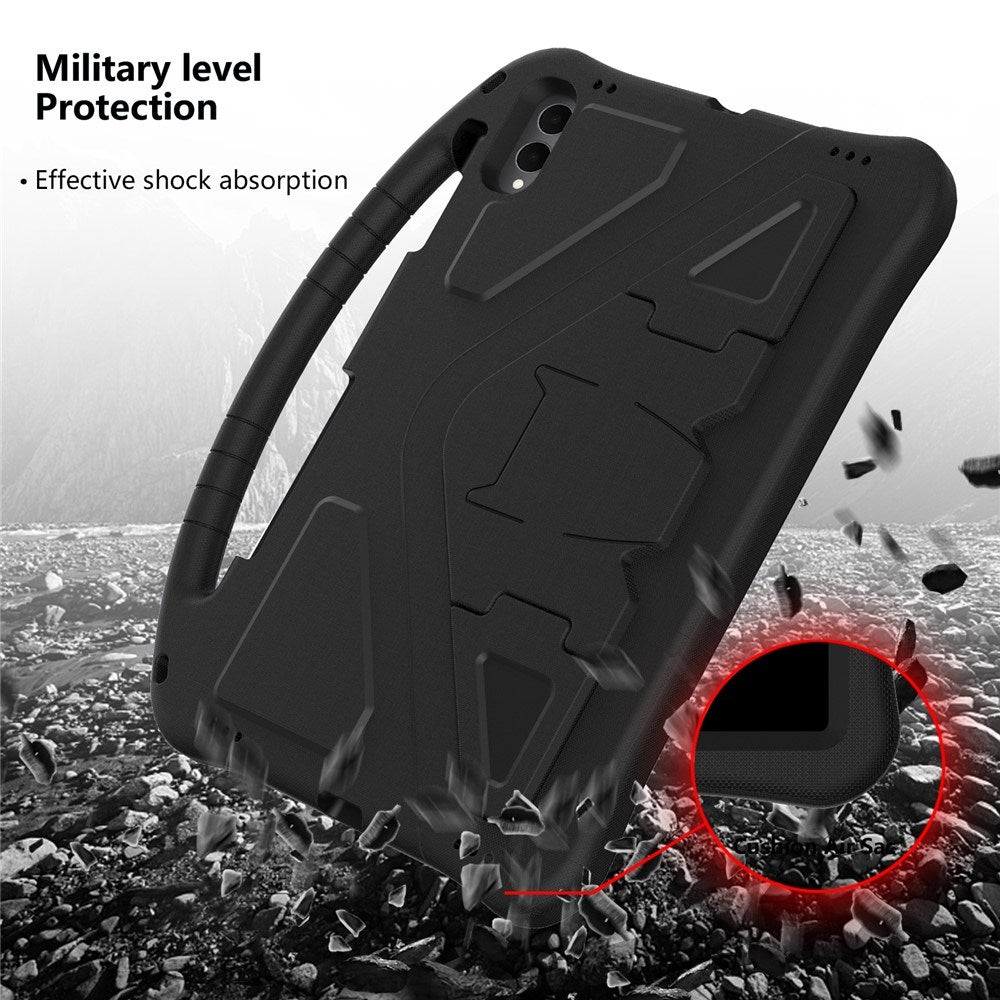 Samsung Galaxy Tab S11 Ultra EIDERWOOD Børne Cover m. Ståfunktion - Sort