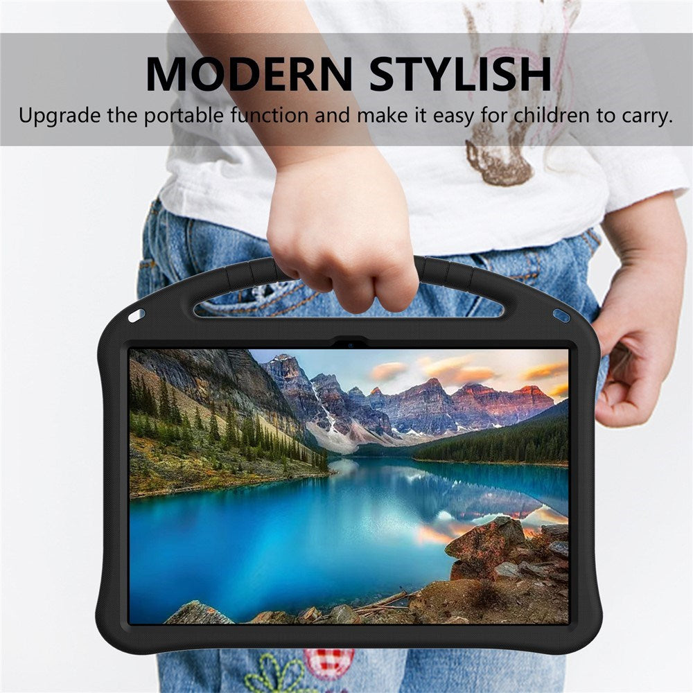 Samsung Galaxy Tab S11 Ultra EIDERWOOD Børne Cover m. Ståfunktion - Sort