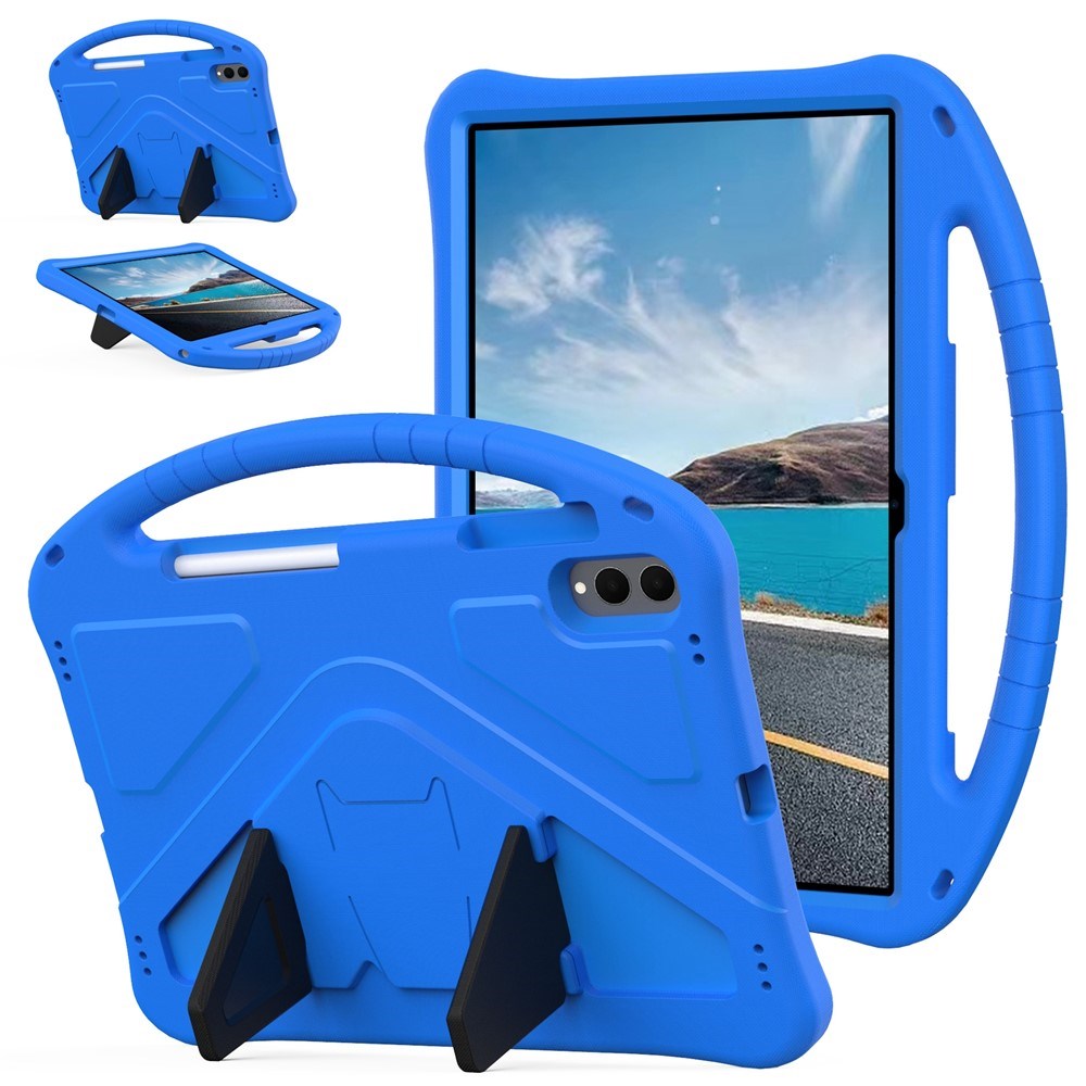 Samsung Galaxy Tab S11 Ultra EIDERWOOD Børne Cover m. Ståfunktion - Blå