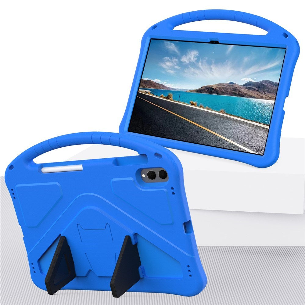 Samsung Galaxy Tab S11 Ultra EIDERWOOD Børne Cover m. Ståfunktion - Blå