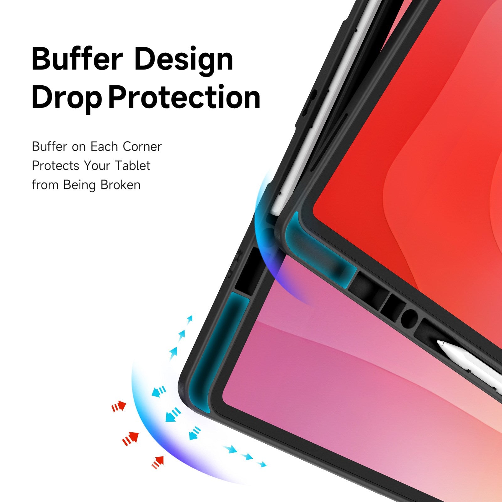 Samsung Galaxy Tab S12 Ultra / S11 Ultra DUX DUCIS Origami Hybrid Kunstlæder Flip Cover - Sort